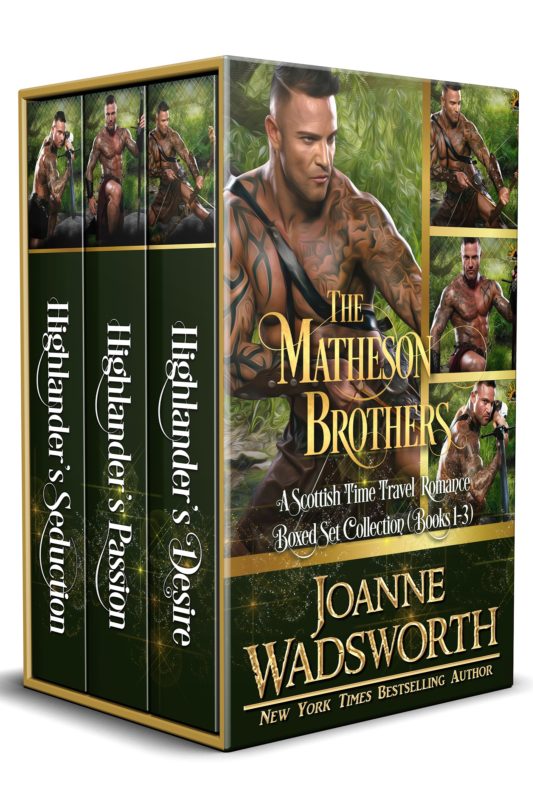 The Matheson Brothers: A Scottish Time Travel Romance Boxed Set Collection (Books 1-3)